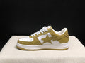 BAPE STA Low – Olive Gold / White