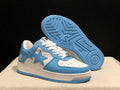 BAPE STA Low – University Blue / White