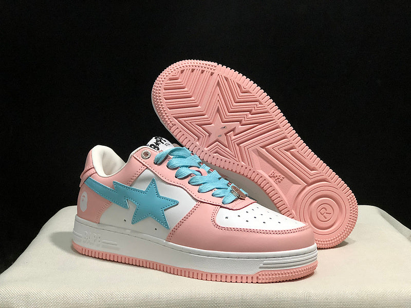BAPE STA Low – Pink / Baby Blue