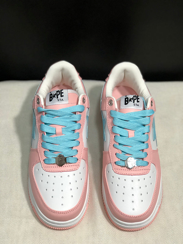 BAPE STA Low – Pink / Baby Blue
