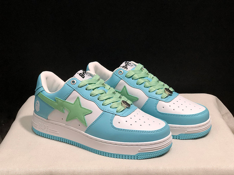 BAPE STA Low – Sky Blue / Mint Green | EU 36–45
