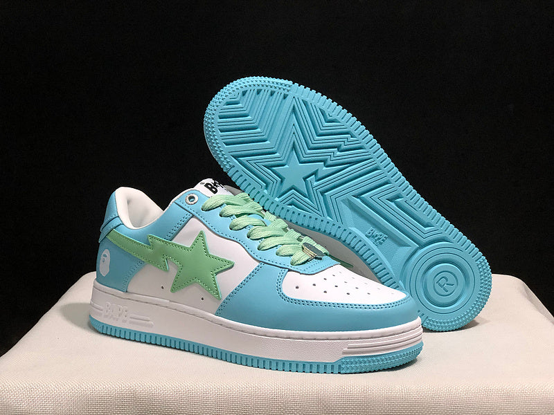 BAPE STA Low – Sky Blue / Mint Green | EU 36–45