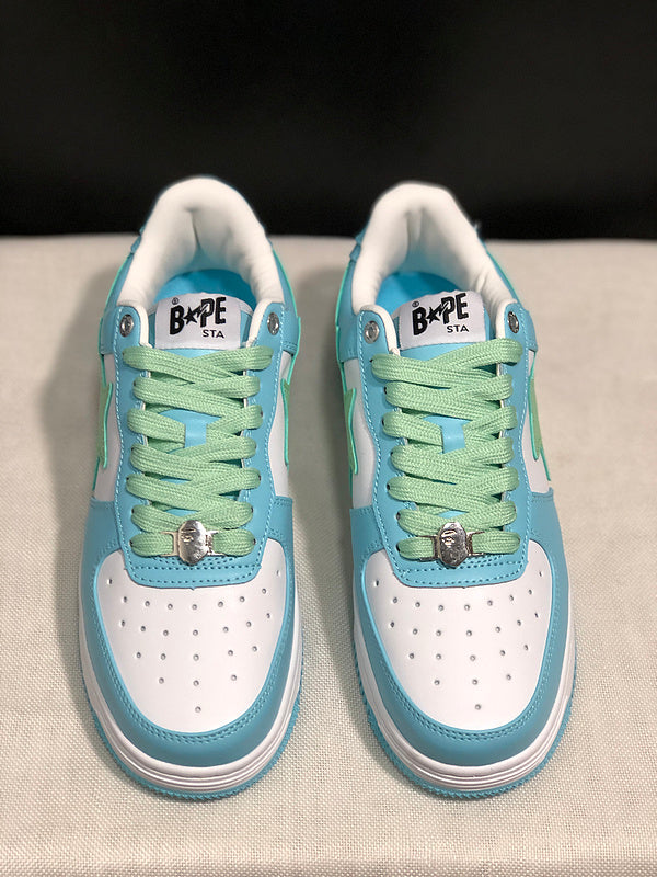 BAPE STA Low – Sky Blue / Mint Green | EU 36–45