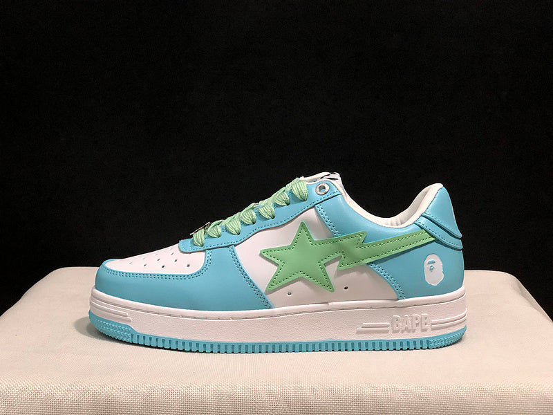 BAPE STA Low – Sky Blue / Mint Green | EU 36–45
