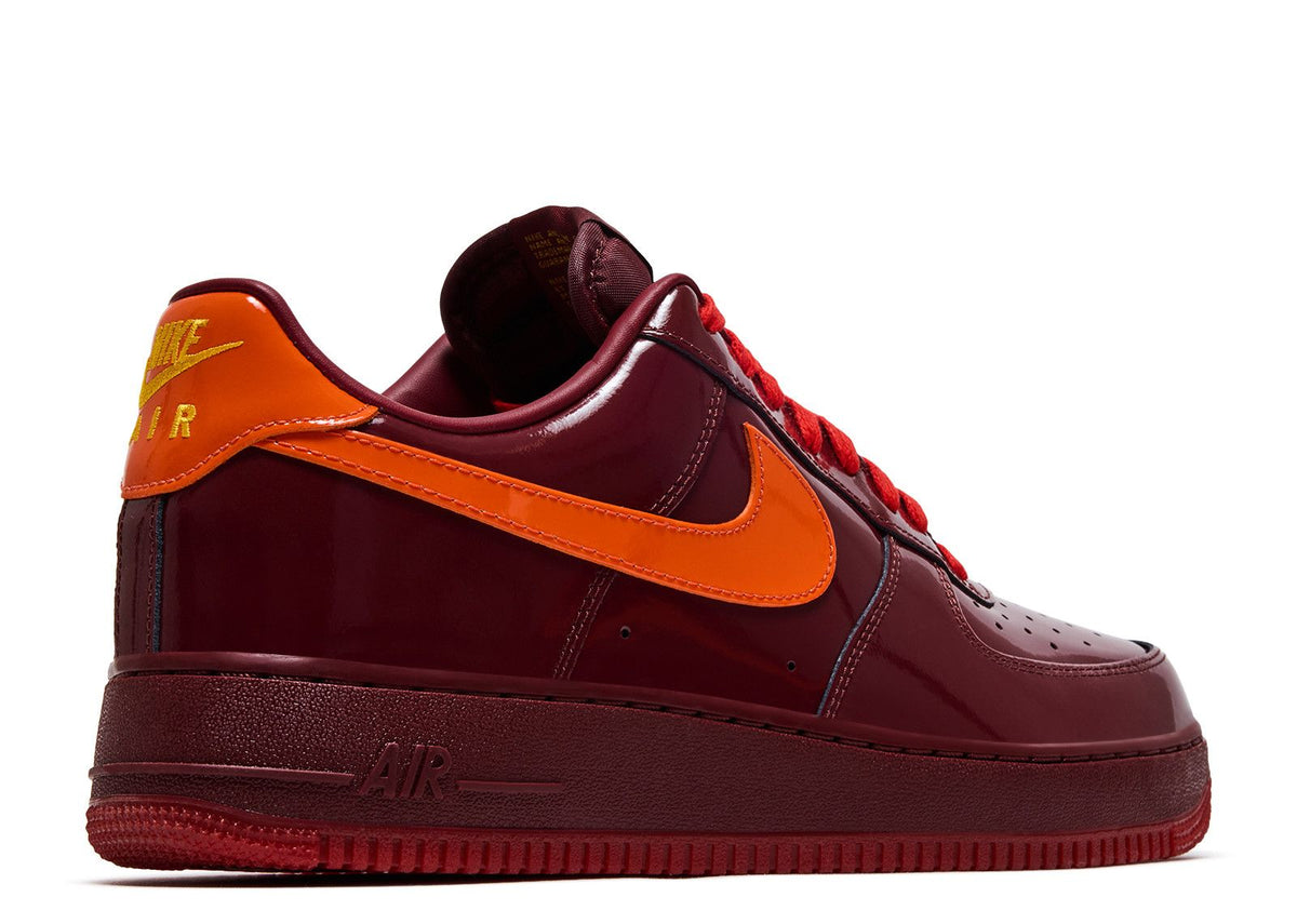Nike Air Force 1 Low 'Patent Leather Dark Team Red' (IO4489-601)