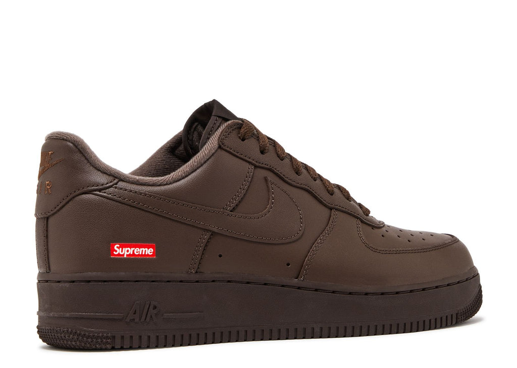 Nike Supreme x Air Force 1 Low 'Box Logo - Baroque Brown' (CU9225-200)
