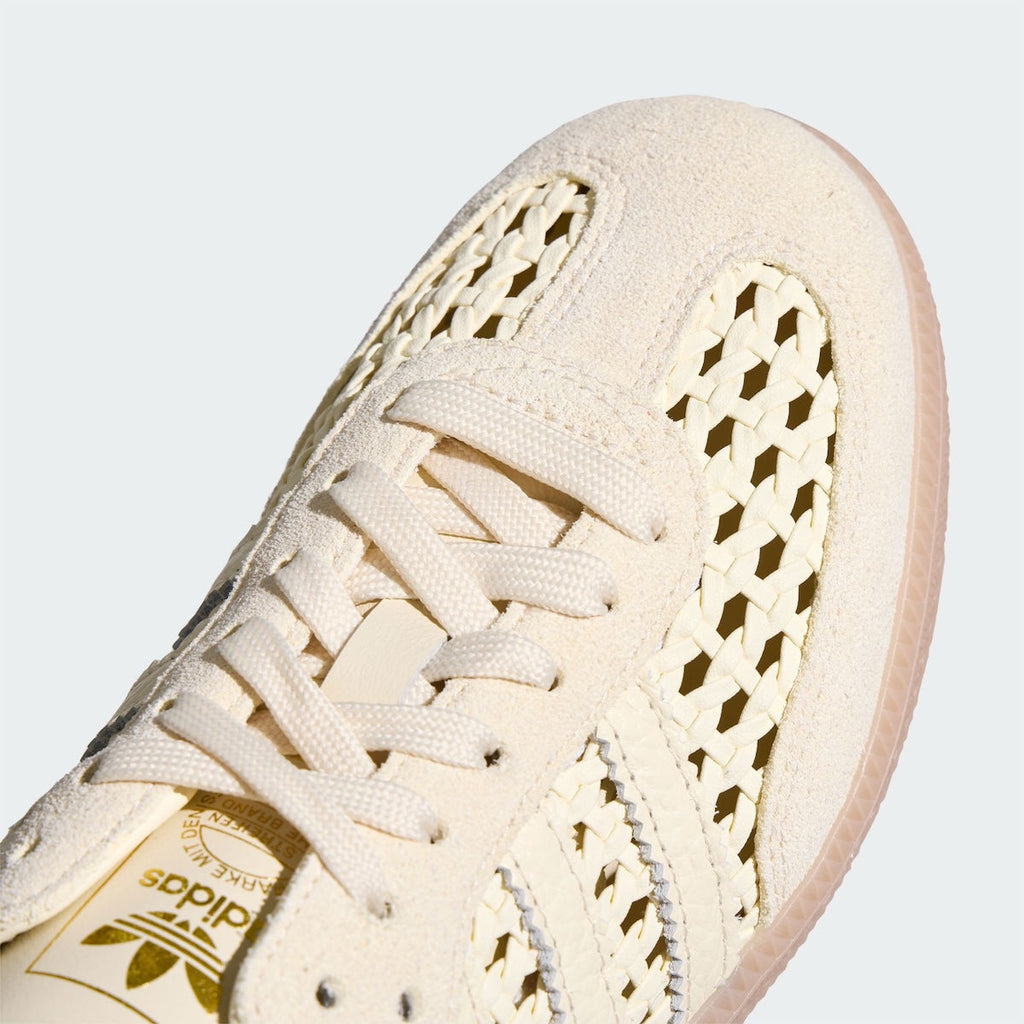 adidas Samba Mule Woven Basketweave 'Cream White' Women's (KH7719)