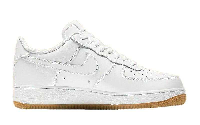 Men's Nike Air Force 1 '07 White/White-Gum Light Brown (DJ2739 100)