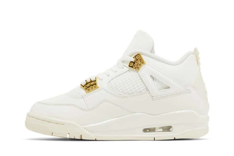 Women's Air Jordan 4 Retro 'Metallic Gold'