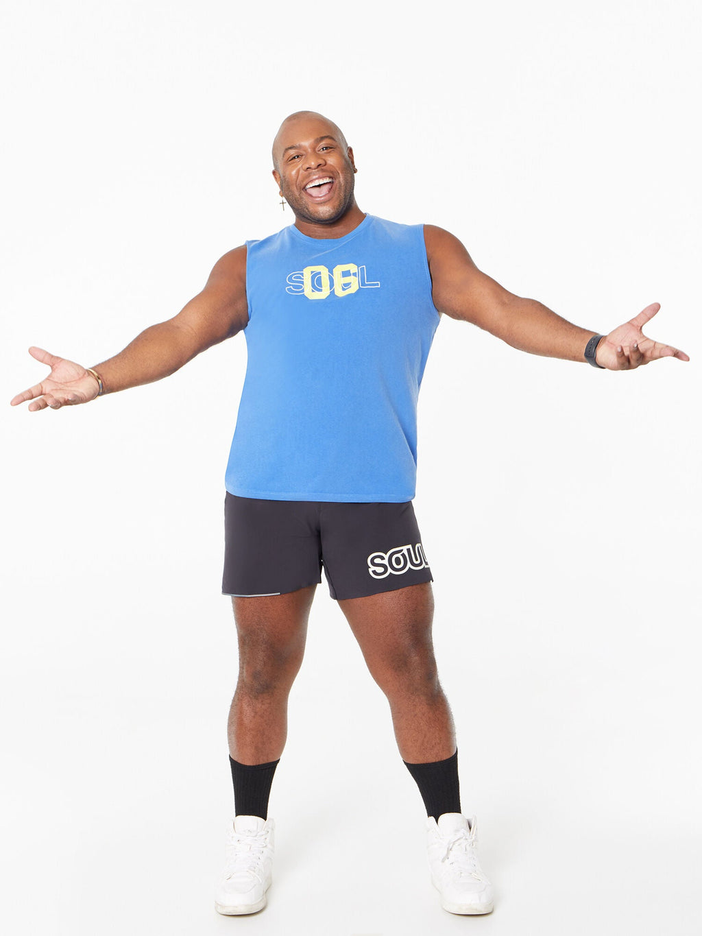 ALL SOULS MUSCLE TANK BLUE