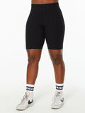 WIDE RIB BIKER SHORT