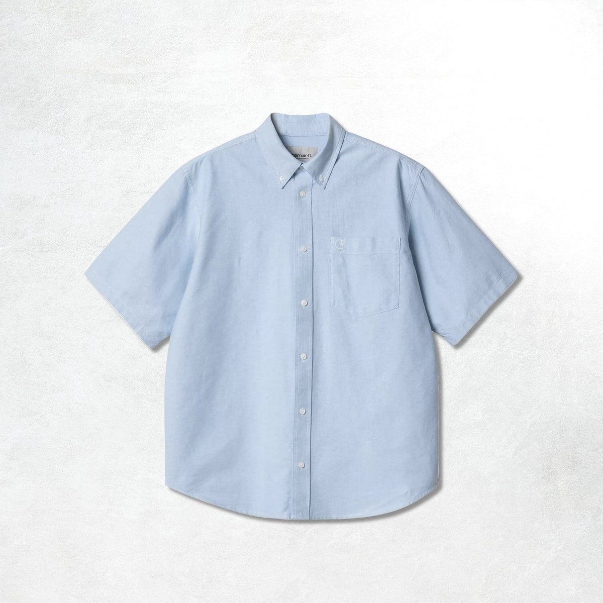 Carhartt WIP S/S Braxton Shirt : Bleach / Wax