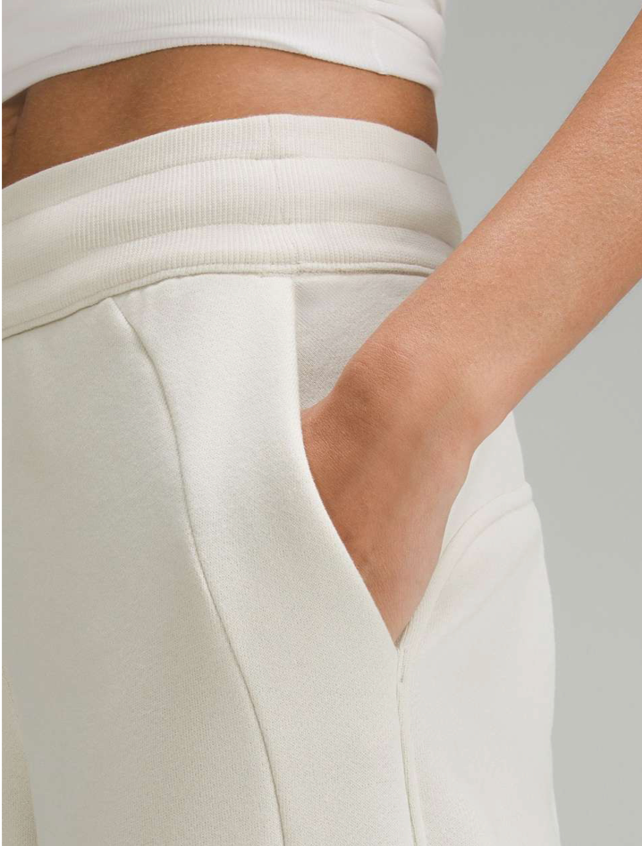 Scuba Mid-Rise Wide-Leg Pant *Waffle
