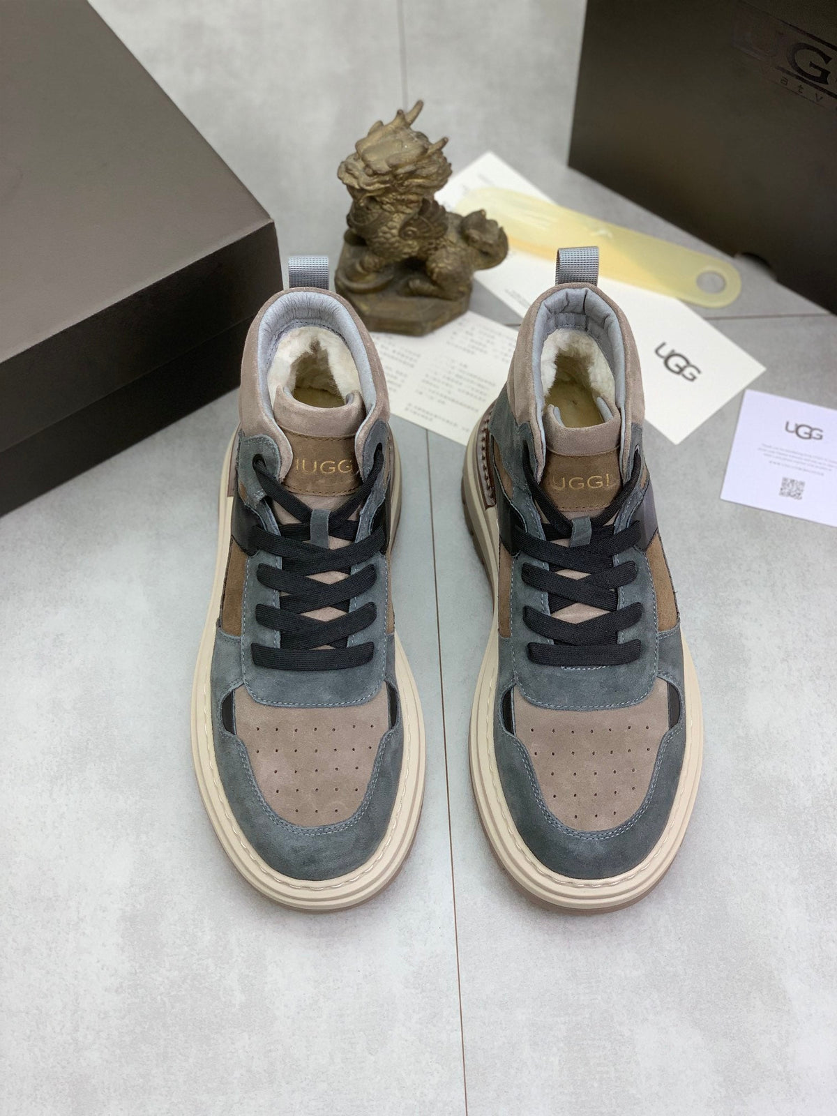 UGG Mid-Top Sneaker – Slate/Taupe