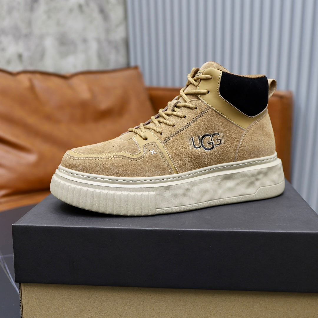 UGG High-Top Sneaker – Sand