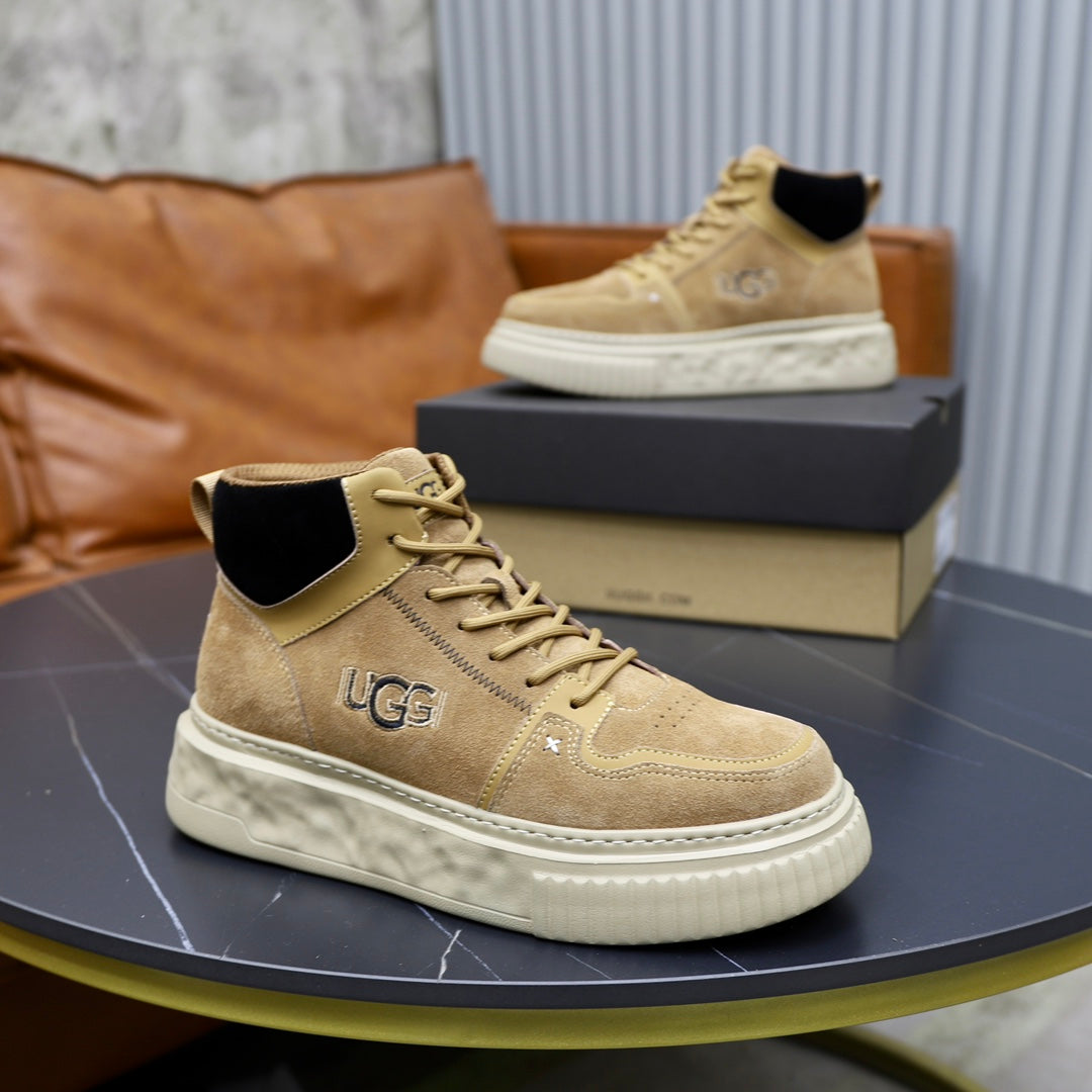 UGG High-Top Sneaker – Sand