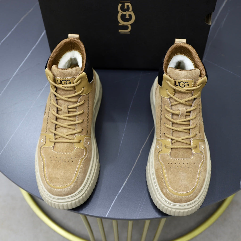 UGG High-Top Sneaker – Sand