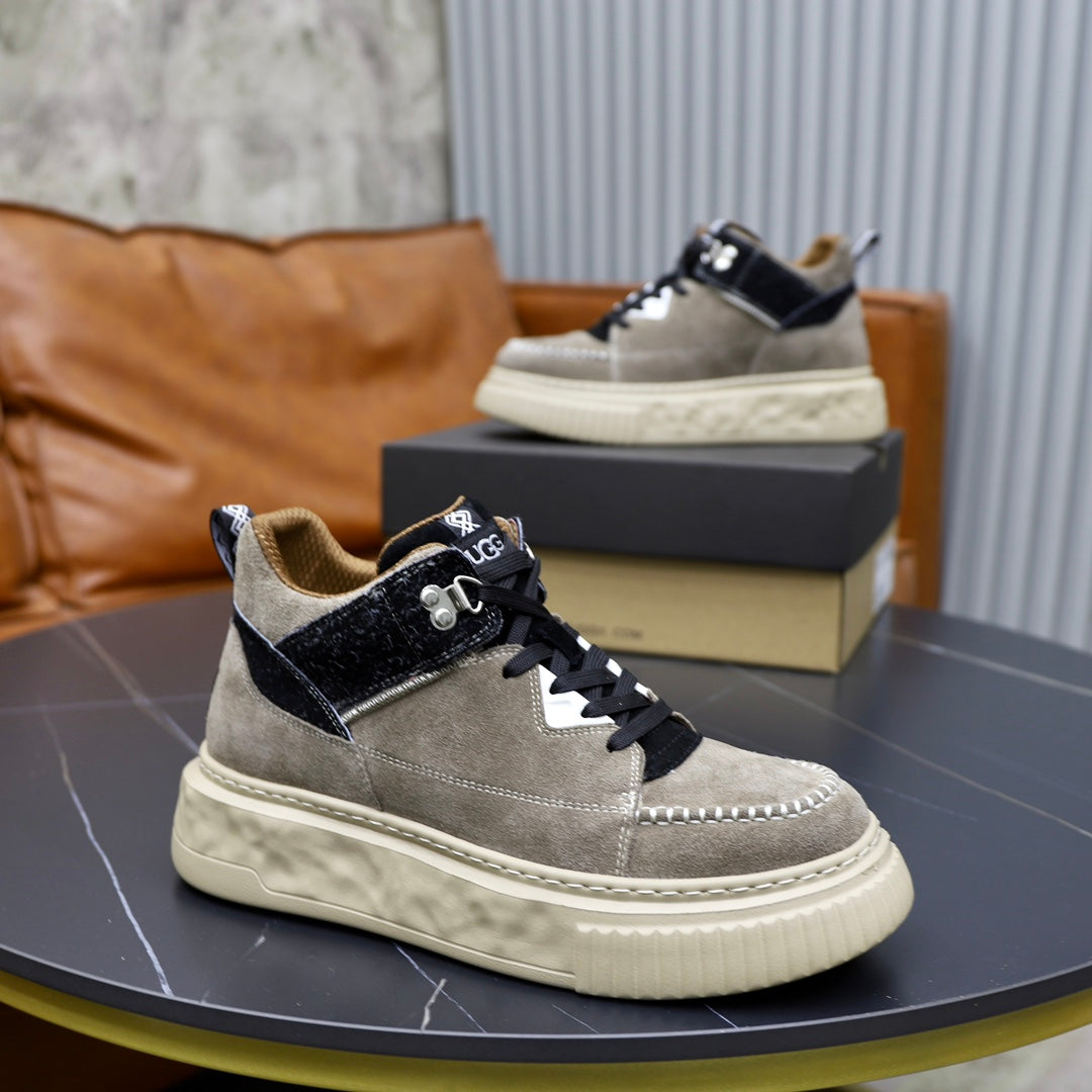 UGG Strap Low-Top Sneaker – Grey