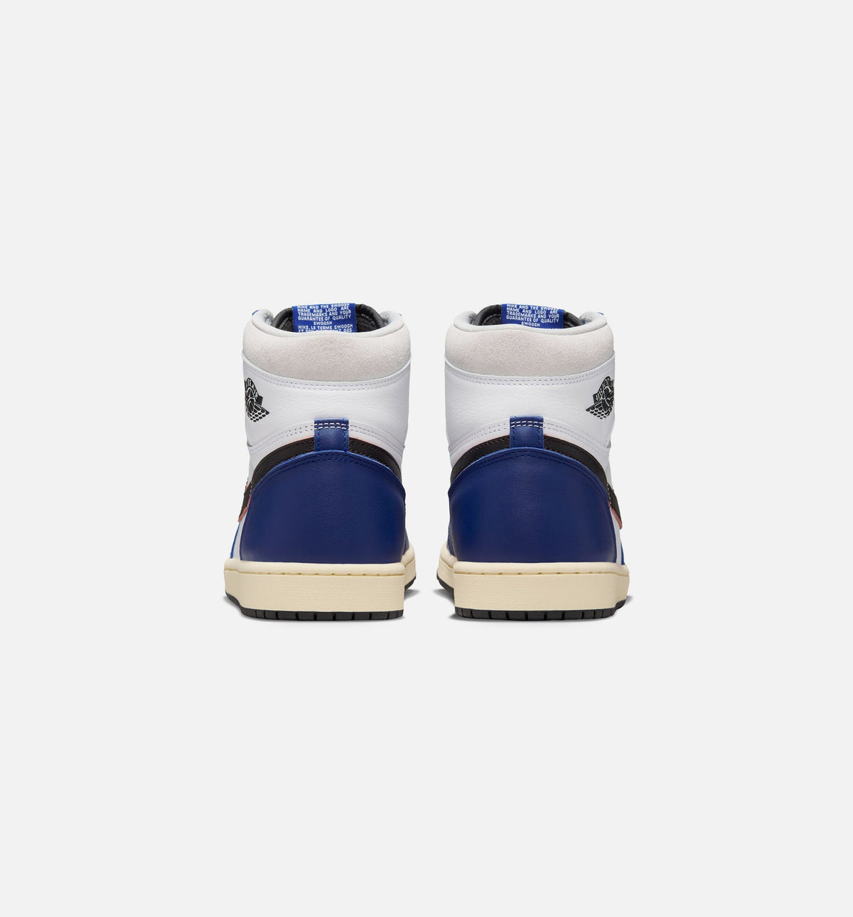 Air Jordan 1 Retro High OG Rare Air Deep Royal Blue Men's Shoes - White Black Neutral Grey Deep Royal Blue