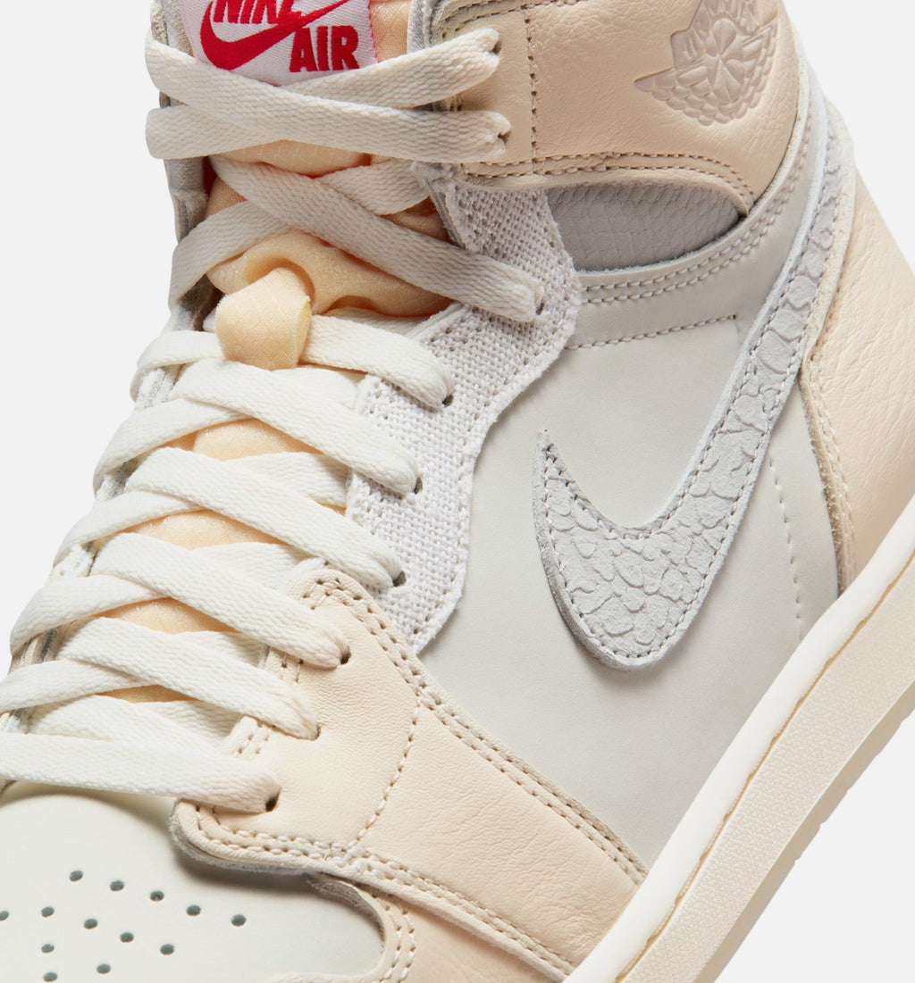 Air Jordan 1 Retro High OG Sail Men's Sneakers - University Red/Pale Ivory/Coconut Milk/Phantom