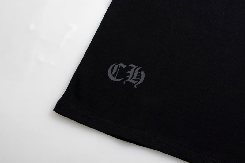 Chrome Hearts Neck Logo Cross Sleeve L/S T-shirt 9010