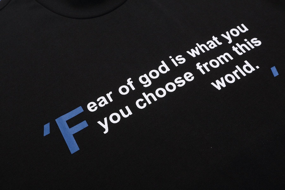 ESSENTIALS Text Graphic Short-Sleeve T-Shirt