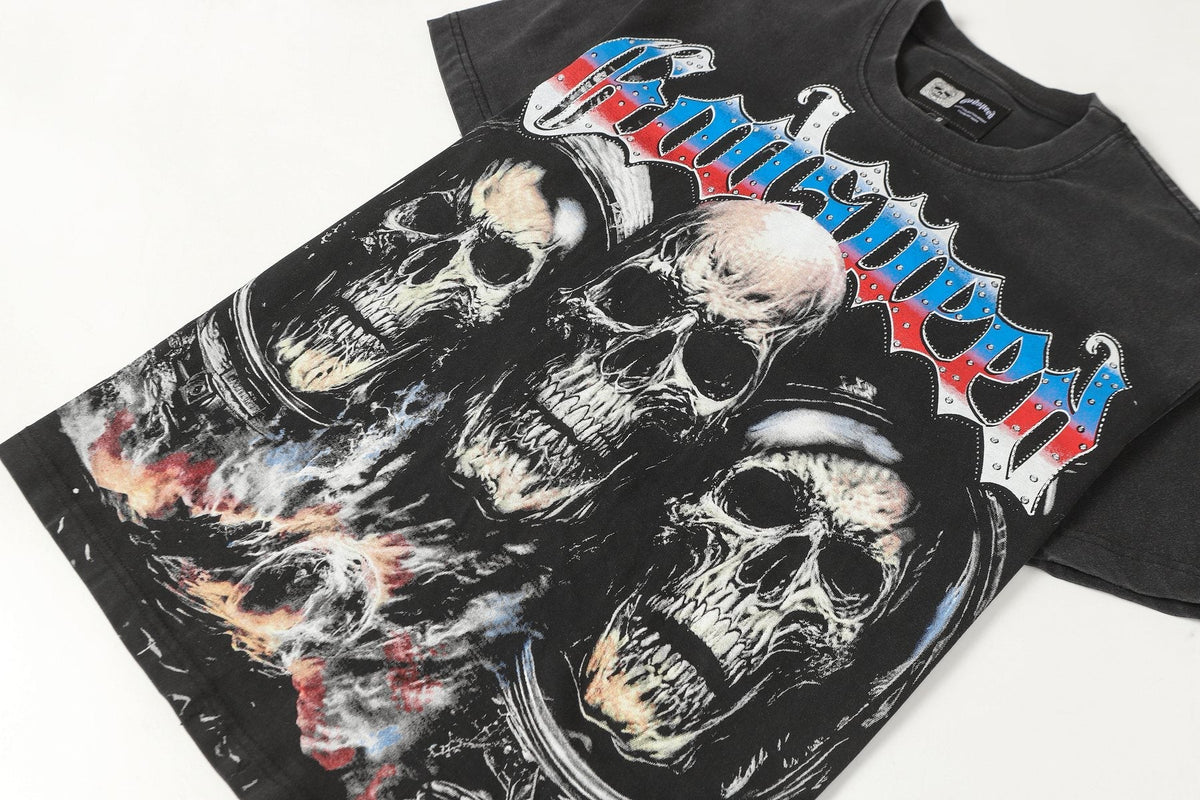 Godspeed World Tour Skull Graphic T-Shirt