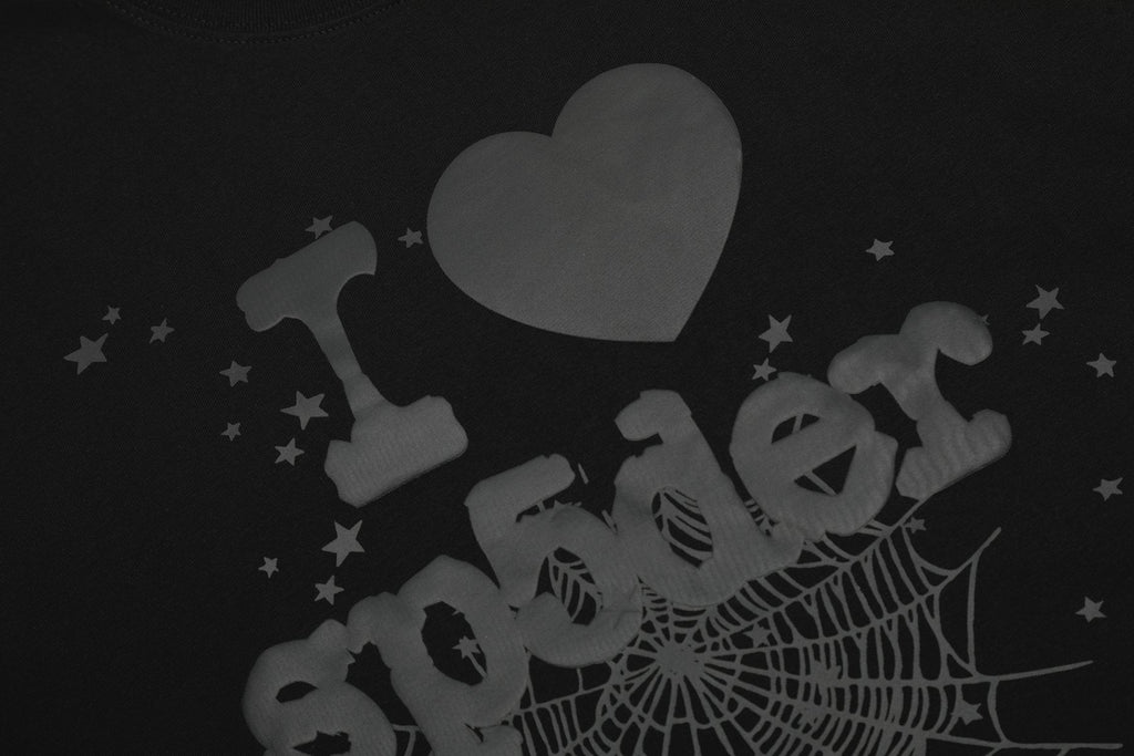 Sp5der Heart Web Graphic T-Shirt