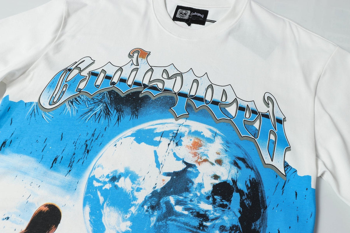 Godspeed E Pluribus Unum Graphic T-Shirt