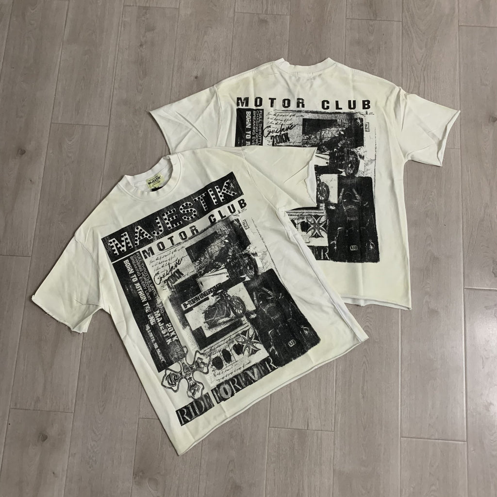 MAJESTIK Motor Club Graphic T-Shirt