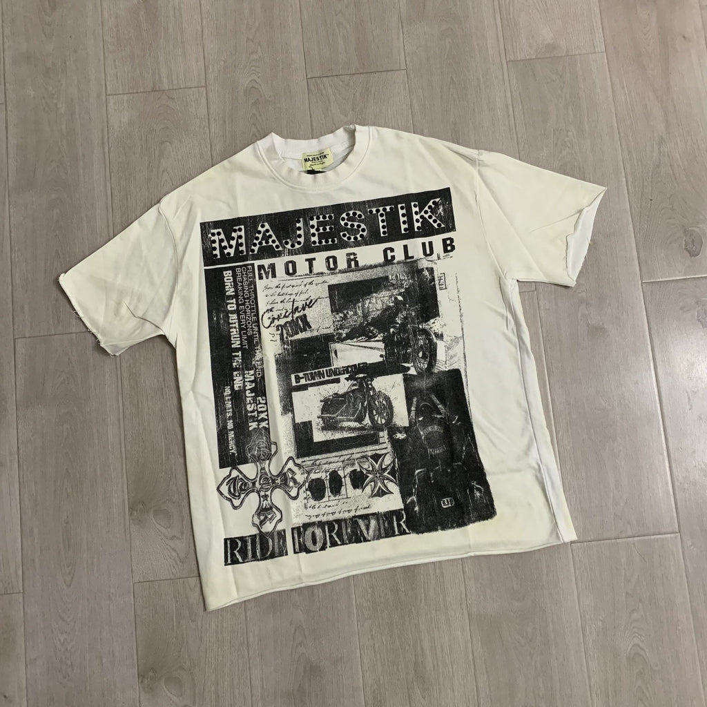 MAJESTIK Motor Club Graphic T-Shirt