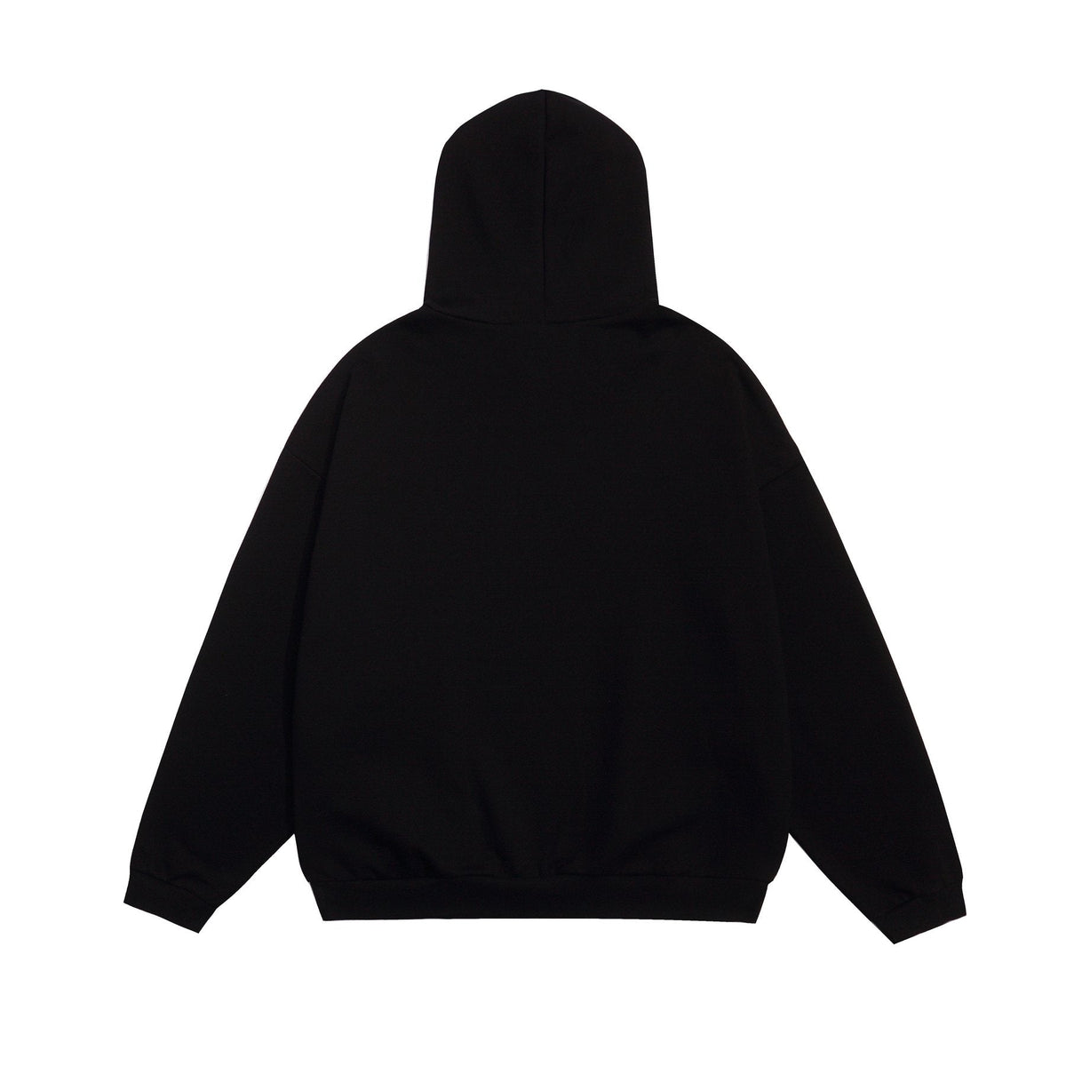 Fear of God Essentials Arched Graphic Hoodie in Black