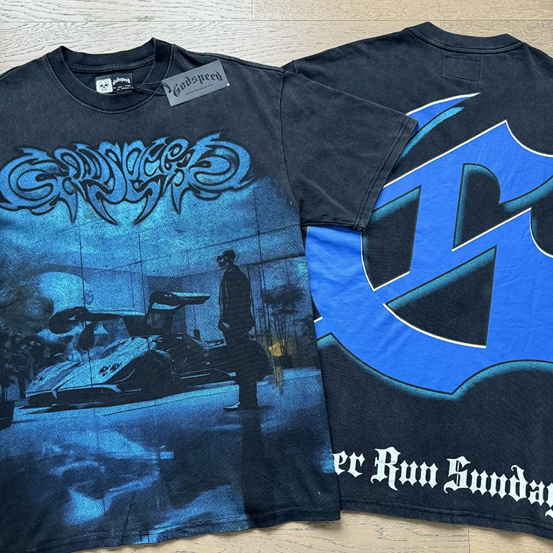 Godspeed Super Run Sunday Graphic T-Shirt