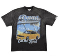 DUAA New Age Washed Black Graphic T-Shirt