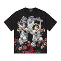 MIXED EMOTION Angel Rose Graphic Short-Sleeve T-Shirt