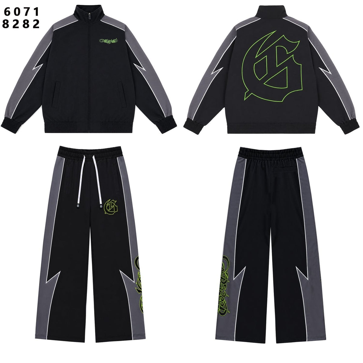 Godspeed Gothic G Contrast Panel Tracksuit Set