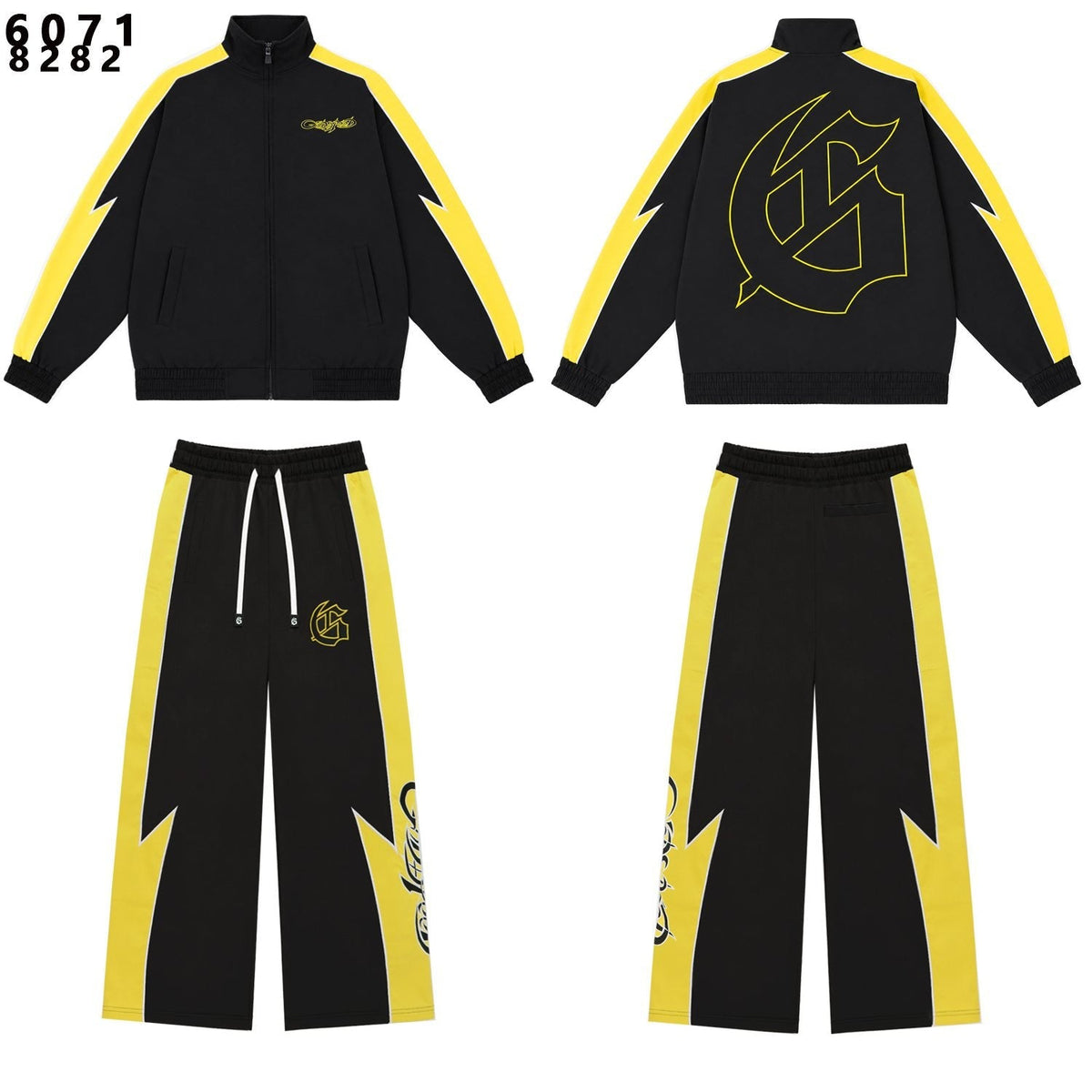 Godspeed Gothic G Contrast Panel Tracksuit Set