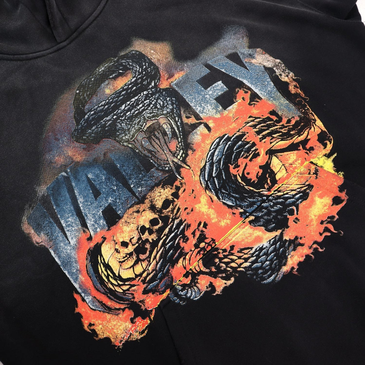 Valley Dreams Dragon Flame Graphic Hoodie
