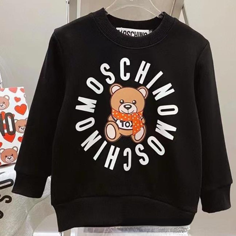 Moschino Hoodie Autumn And Winter Brushed Hoody
