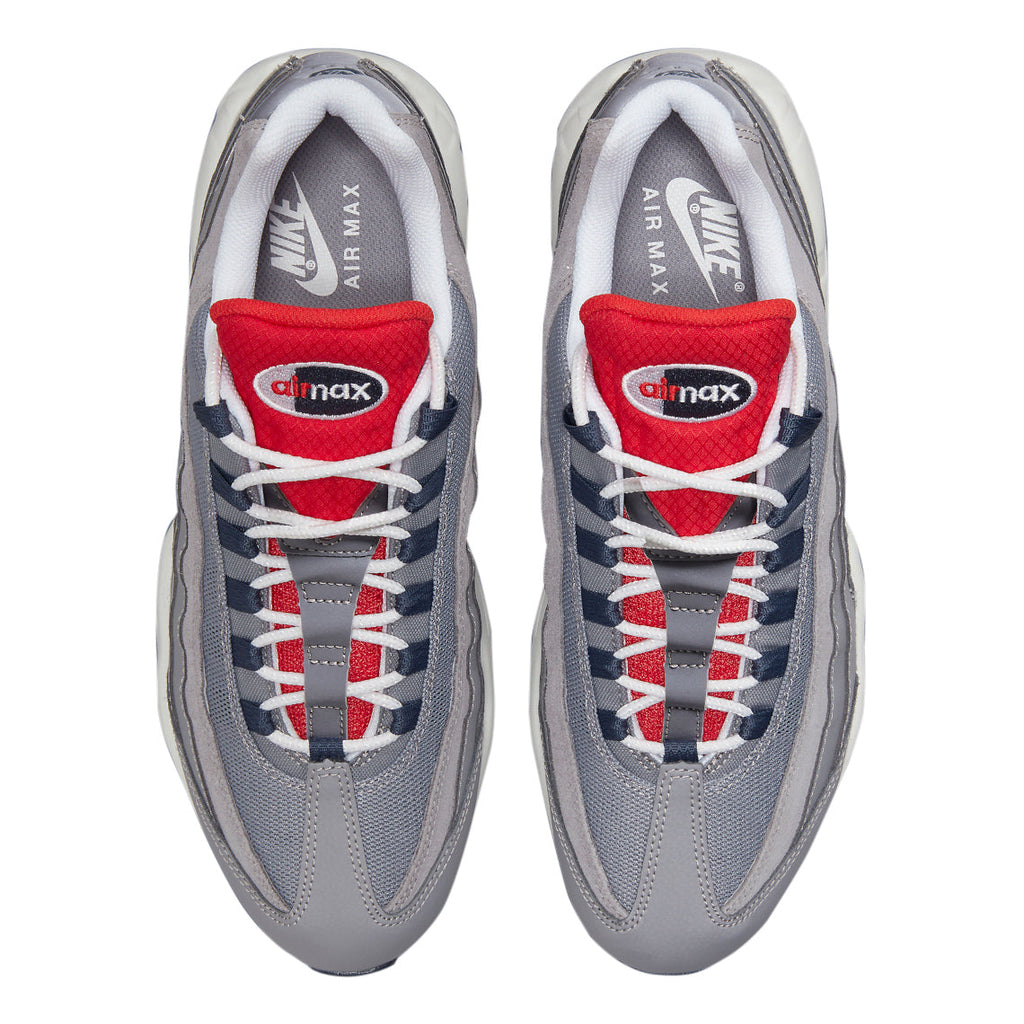 Men's Nike Air Max 95 Cement Grey/Thunder Blue (DB0250 001)