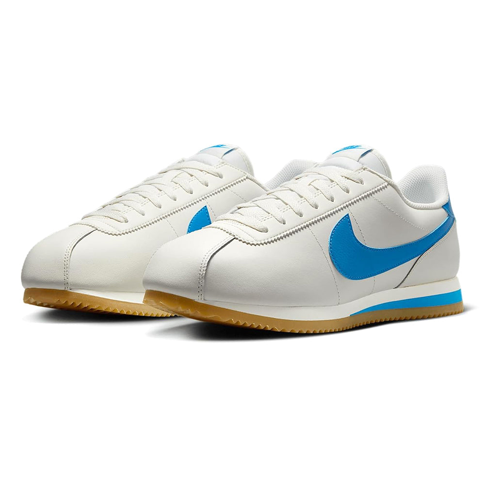 Men's Nike Cortez Sail/LT Photo Blue-Gum Yellow (DM4044 112)