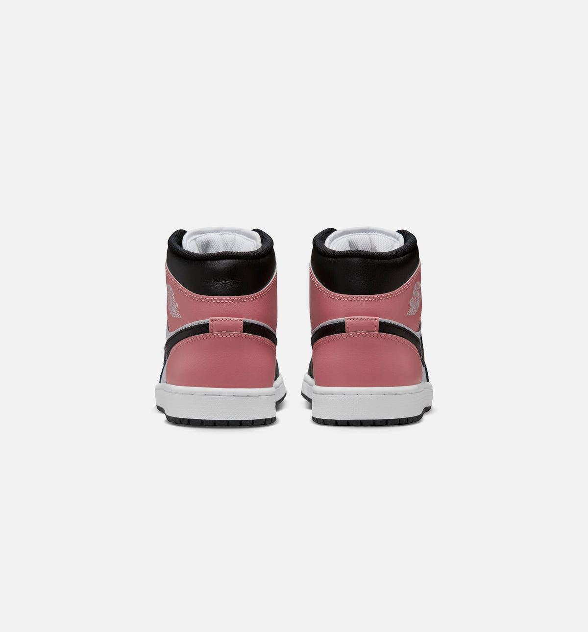 Air Jordan 1 Mid – Men's Lifestyle Shoe in White/Rust Pink/Black