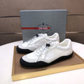 Prada Mesh Panel Low-Top Sneakers - Contrast Trim