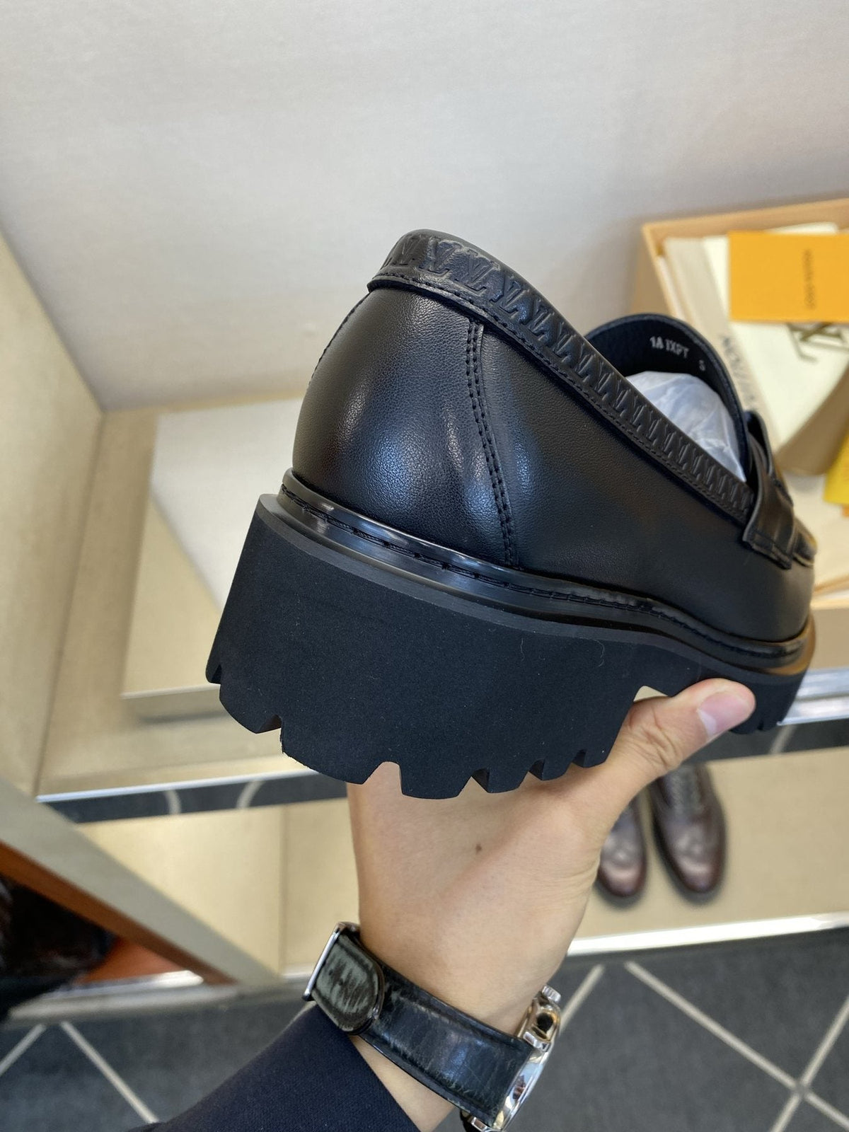 Louis Vuitton Men's Metal Hardware Loafers