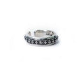 CH PLUS PYRAMID OPEN BAND RING 4